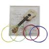 Colorful Ukulele Ukelele Uke Strings Nylon Material, 4pcsCelsiusset(Package Card Random Delivery)