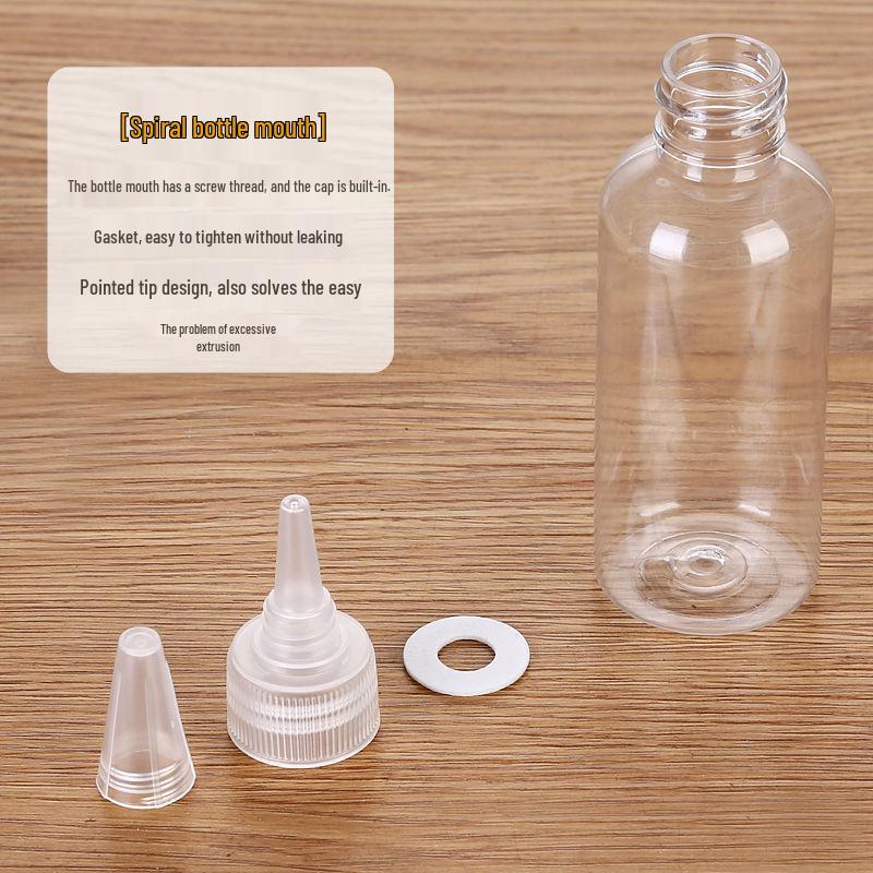 Neulingsangebot: Reise Transparente Spitzflasche zum Ausdrücken für Lotion