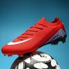 Botas de Fútbol Nuevas para Hombre Tacos Puntas Largas Deporte al Aire Libre Zapatos de Fútbol Entrenamiento para Adultos Niños Antideslizantes Transpirables Partido Cómodas