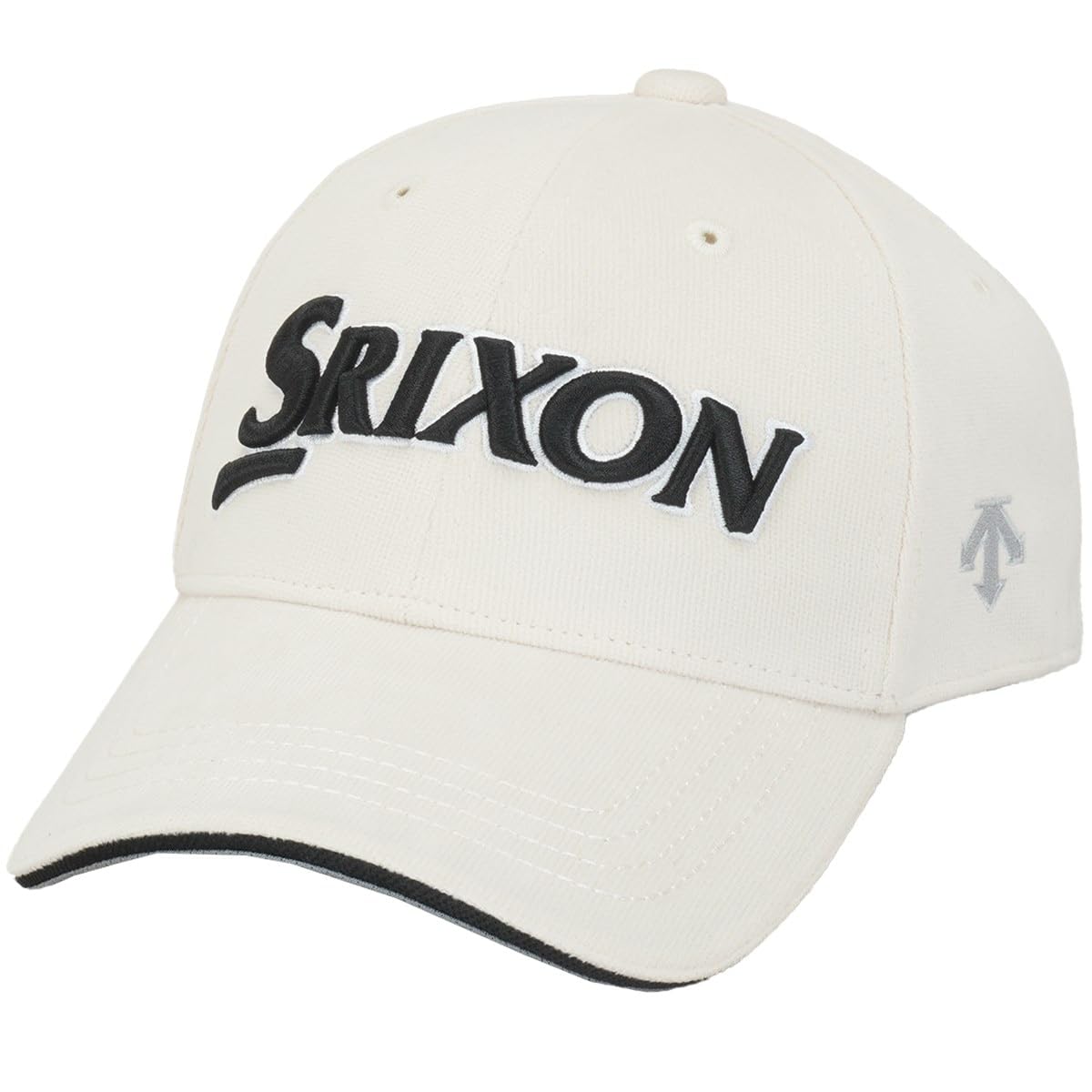 

Кепка с вышитым логотипом спереди Простая кепка для гольфа RG4FCP05M BGBK x [SRIXON] Мужская (Бежевый Черный)