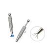 Mini Tweezer 4 Claws Jewelry Beads Pick-up Tool Diamond Gems Prong Holder Catcher Grabber Stainless Steel Body Piercing Tools