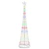 LED Christmas Tree Multicolor 51 X 51 X 190 Cm Metal