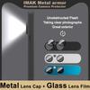 For Sony Xperia 10 VII Glass IMAK Metal Armor Premium Camera Protector Lens Film