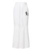 MUCENT Sahara Leopard Print Cross Long Skirt (2 Colors)