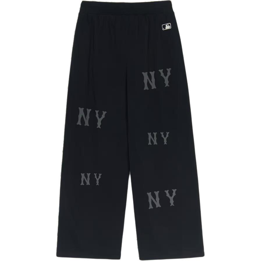 New MLB New York Yankees Megagram Casual Pants Women's Black 3FPTG0144-50BKS