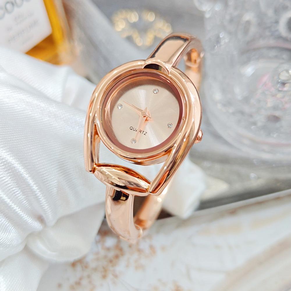 Fashion Open Design Quartz Watch Luxury Elegant Bracelet Watch Gift Ladies Watch