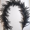 2025 New PE Rattan Norfolk Pine Wreath - Soft Rubber Christmas & Halloween Decoration
