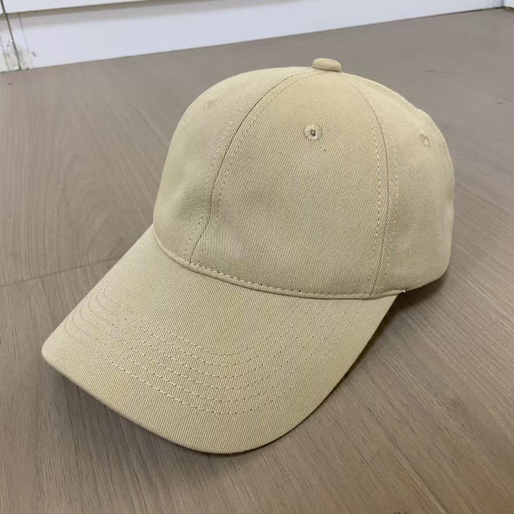 Cotton Solid Color Baseball Cap Student Shade Cap Couple Versatile Street