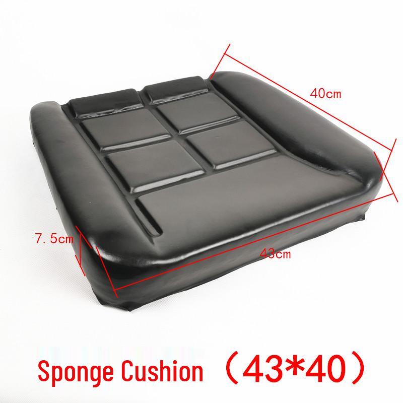 Universal Forklift Seat Cushion - Thickened, Durable Sponge for Loader/Modified Forklift
