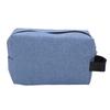 2Pcs Storage Bag Travel Cosmetic Bag Waterproof Canvas Toiletry Pouch for Make Up Skin Care ProductBlue