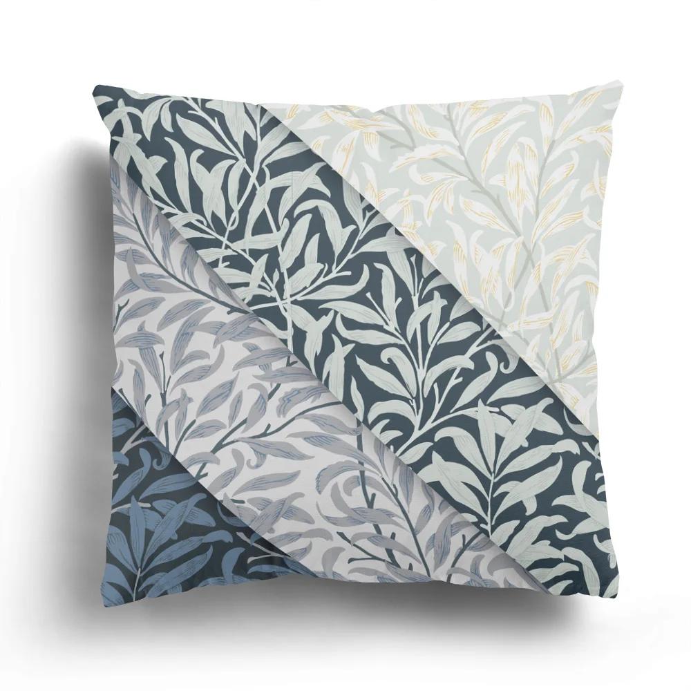 Home Decor Floral Patterned Vintage Style Pillow Covers Pattern Cushion Cover Suitable for Sofa Bedroom Car Pillow Cover 40x40cm 595₽