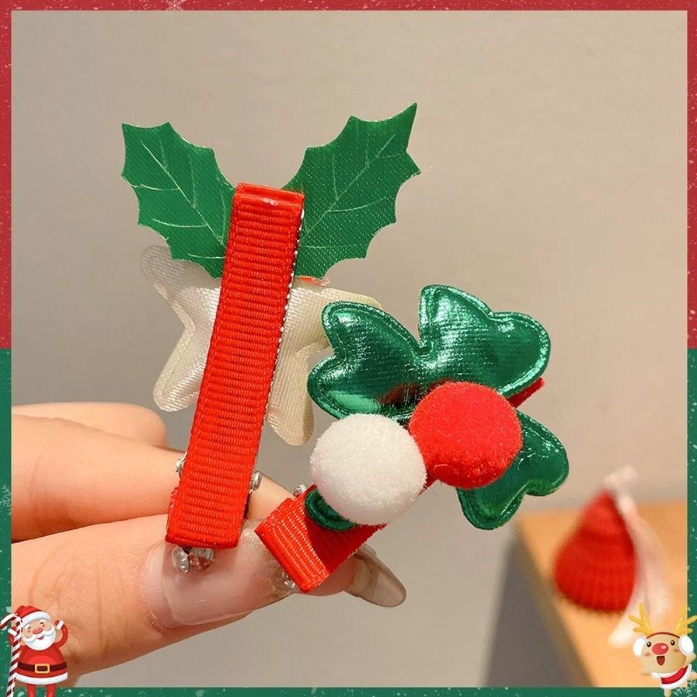Deer Horn Christmas Hairpin Set Children Bow Hairpin Christmas Costume Dress Up