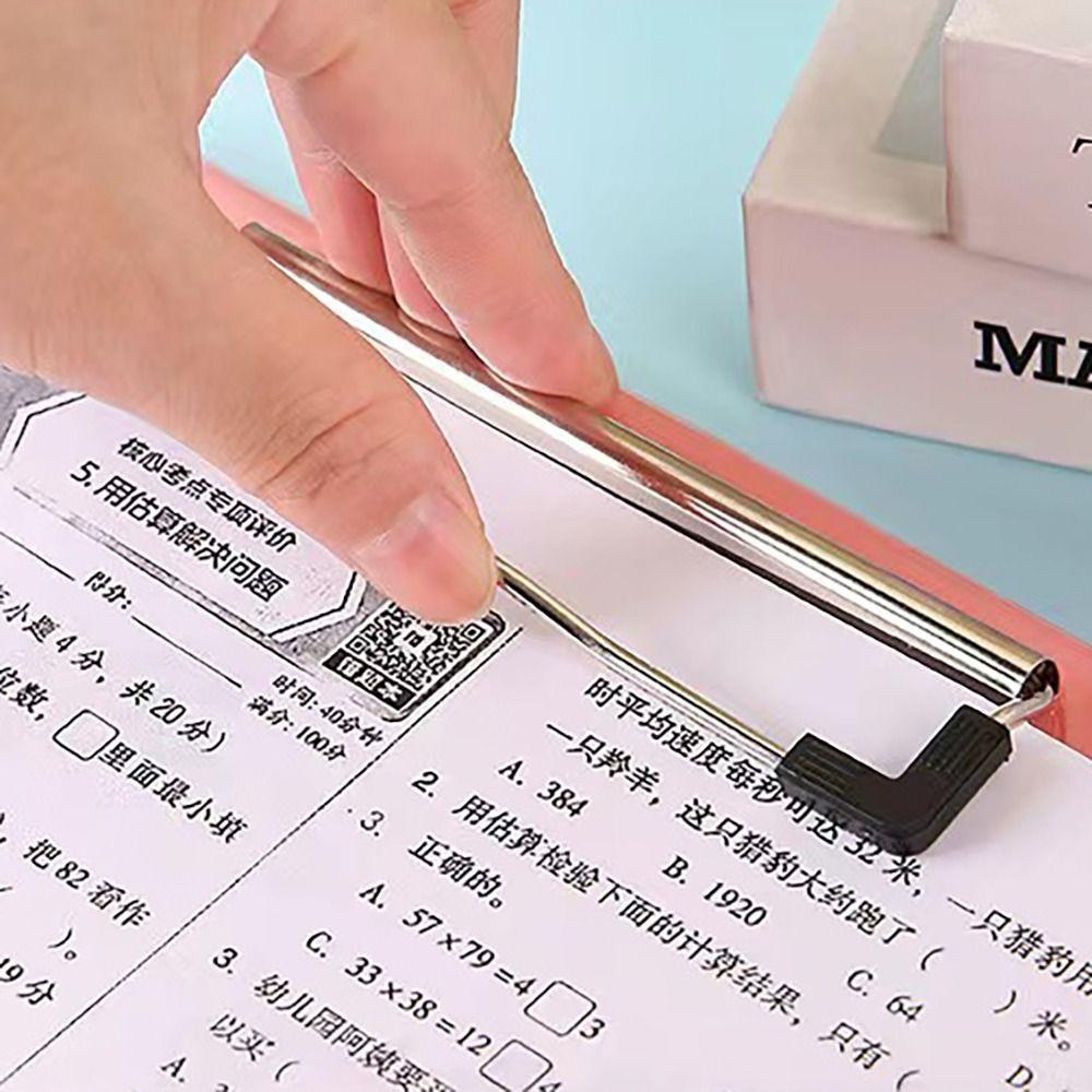 Plastic A4 File Folder 2-in-1 Writing Pad Multifunctional Clipboard  Students