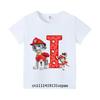 PAW Patrols Children Short Sleeve T-shirt Summer Kids Cartoon Printed Clothing Boy Casual Cotton Tee Girl Anime Cute Tops Gifts