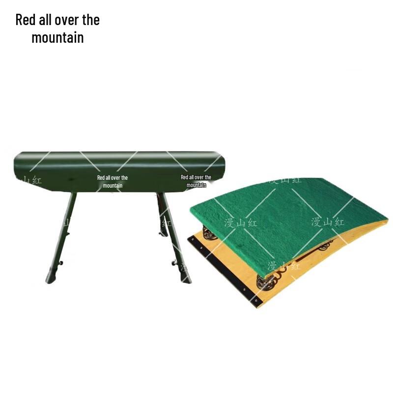 Gymnastics Pommel Horse and 6-Spring Springboard