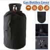 Propane Gas Bottle Protective Cap Black Style, Outdoor UV-Resistant Design, Home BBQ Accessory Practical Kitchen Equipment