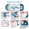 New Masturbator For Man,Silicone Vagina Type Masturbation Cup Sex Toys For Men,Masturbador Masculino Fake Pussy Sex Products