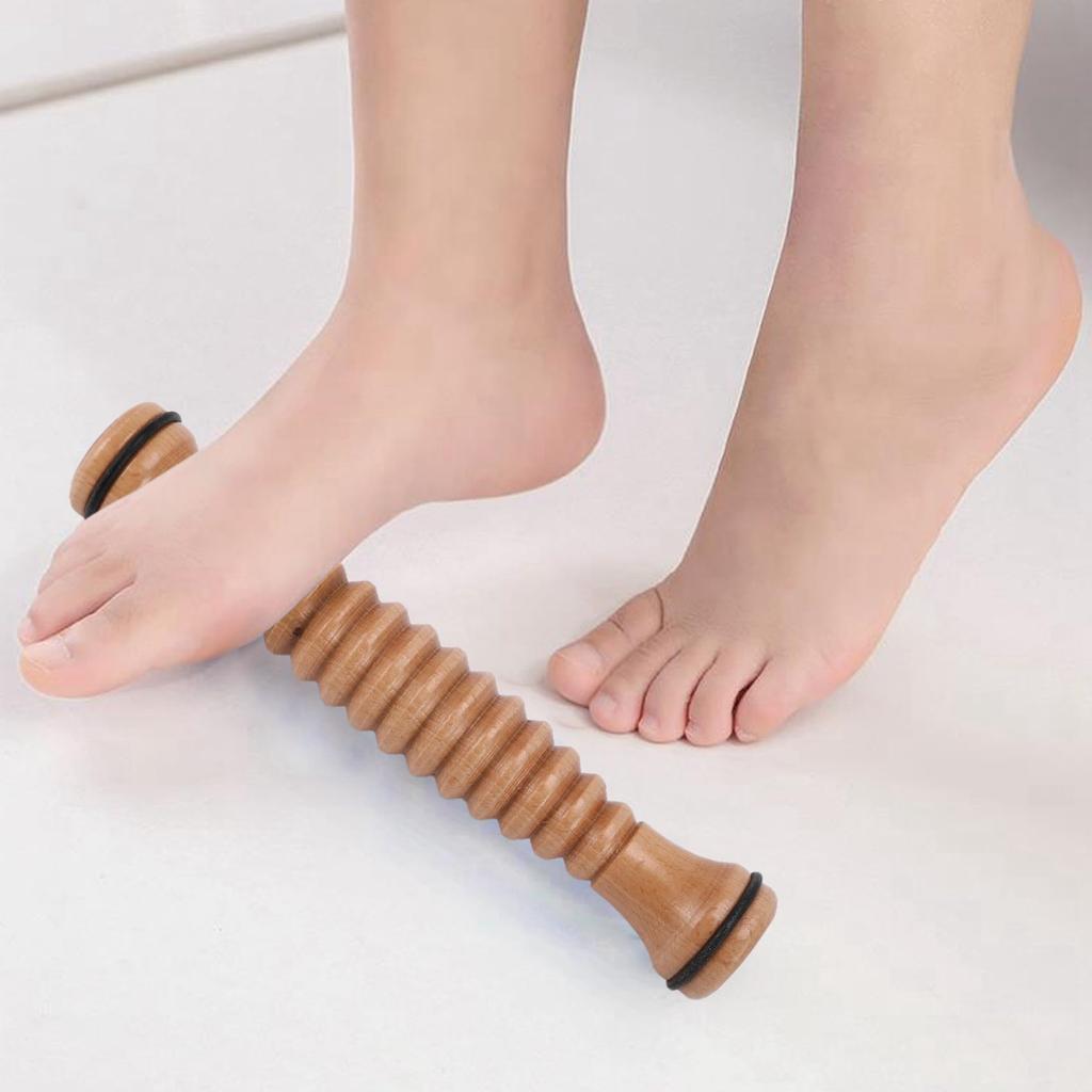 Dovhmoh Ballet Foot Massager, Instep Shaper, Foot Roller, Wooden Foot Roller, Relaxation Decompressor, Solid