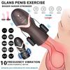 Glans Trainer Airplane Cup Male Penis Exercise Vibration Massage Male Masturbation Device Sex Toy