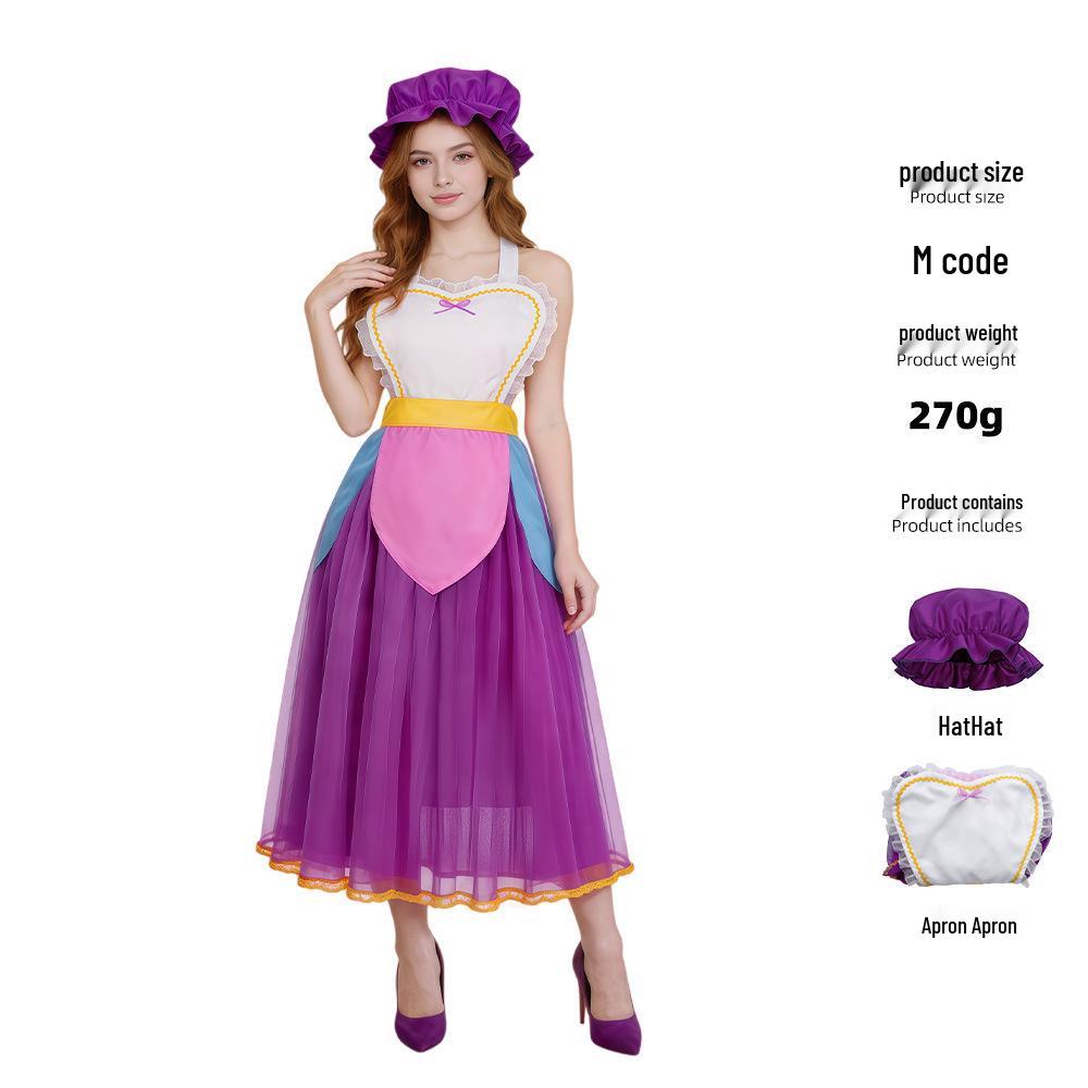 Beauty and the Beast Mrs. Potts Parent-Child Costume for Halloween