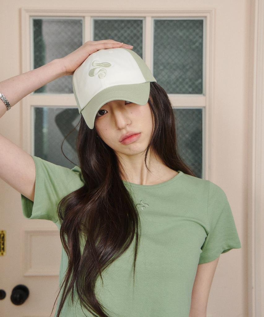 Eobdeulaepeuteu Updraft Logo Color Matched Cap[Green Tea]
