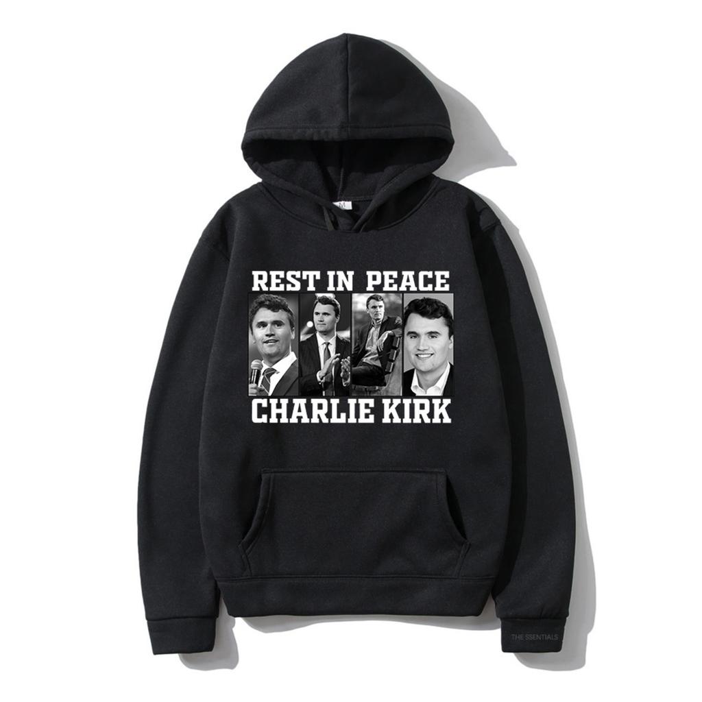 Men's Fashionable Casual Long-sleeved Printed Hooded Sweater Top