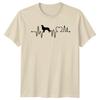 Golden Retriever Heartbeat TShirt Dog Lover Gift For Him And Her