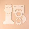 Freestanding Base Hamster Water Bottle Stand Wood Hamster Water Bottle  For Hamsters