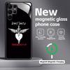 Funda para teléfono B-BonS Fashion J-JoviS para Samsung S25 S24 S23 S22 S21 S20 Plus Ultra Note20 Funda Magnética de Vidrio
