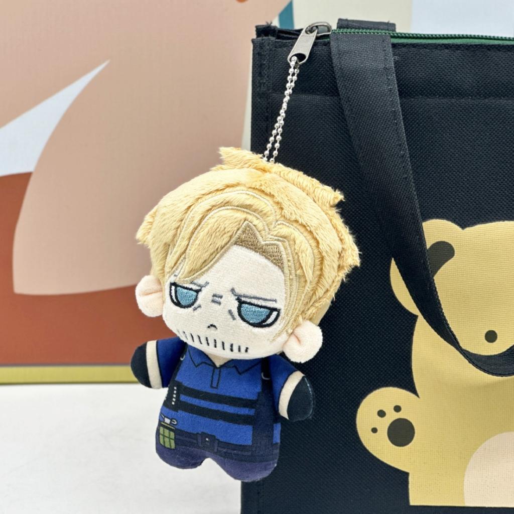 Leon S. Kennedy Plush Toy Resident Evil 9 Re9 Soft Stuffed Animal Keychain Doll Collectible Birthday Xmas Gift For Fans Kids