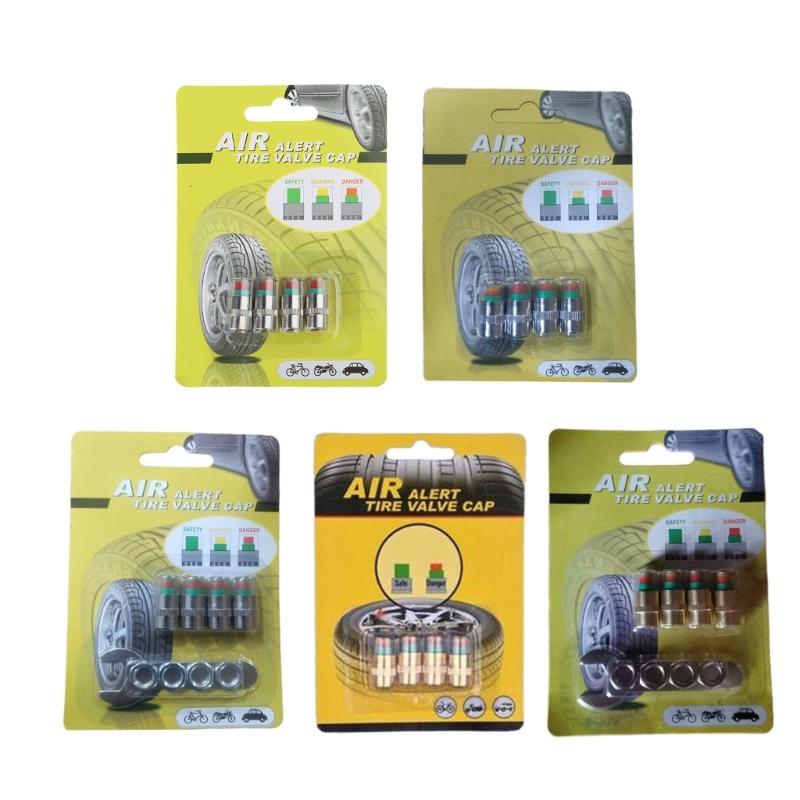High Accuracy Car Tire Pressure Gauge Valves Caps Cover Monitoring Accurate Air Pressure Detection with Digital Screen