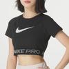 Nike Swoosh Fashion Breathable Casual Short Sleeve T-Shirt Women Tops HV3674-010