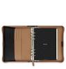 Nappa Zip A5 Taupe & Black Filofax System Organizer 025155 (Parallel Import)