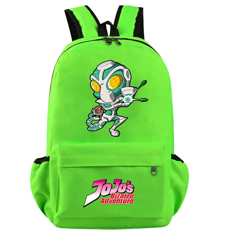 Anime Printed Adventure Backpack for Teen Gift School Bag Canvas Bookbag Girl Kawaii Rucksack Student Back To Schoolbag