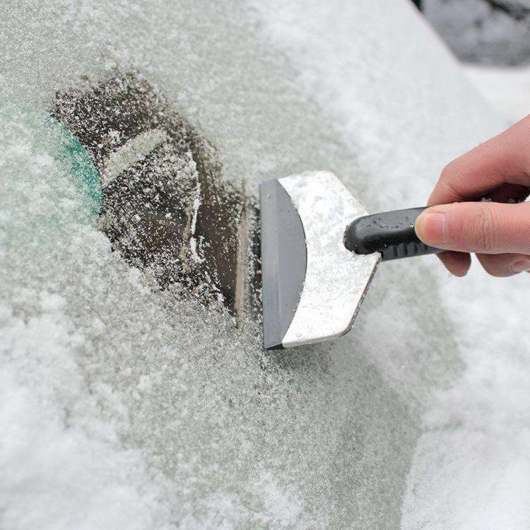 Multi-function Car Oxford Snow Shovel and Scraper for Deicing, Defrosting, and Cleaning Windows - Snow Sweeper Brush
