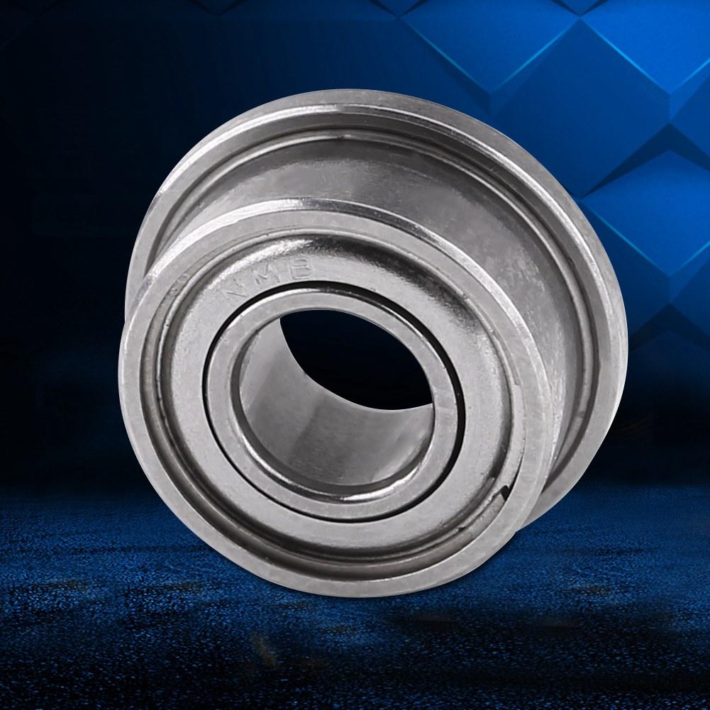 10pcs F684ZZ Double Shielded Miniature Flanged Ball Bearings 4x9x4mm for 3D Printer Model