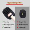 2Pcs Pet Hair Removal Glove for Cats & Dogs, with 2Pcs Toothbrush, Upgraded Five-Finger Electrostatic Pet Hair Gloves, Washable Reble Pet Hair