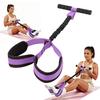 Pedal Resistance Band with Handle Yoga Sit-up Exerciser Pull Rope Men Women Abdomen Waist Arm Leg Core Training Workout Equipment