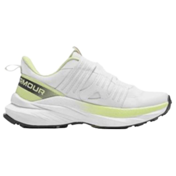 Under Armour Outdoor Comfortable Soft TPU Low-Top Trail Running Shoes Unisex Sneaker White Green 5138004-0114