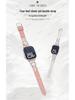 Vierblättriges Kleeblatt Lederarmband für Apple Watch (Kompatibel mit iWatch Serie 5-10) - Damenmode Uhrenarmband