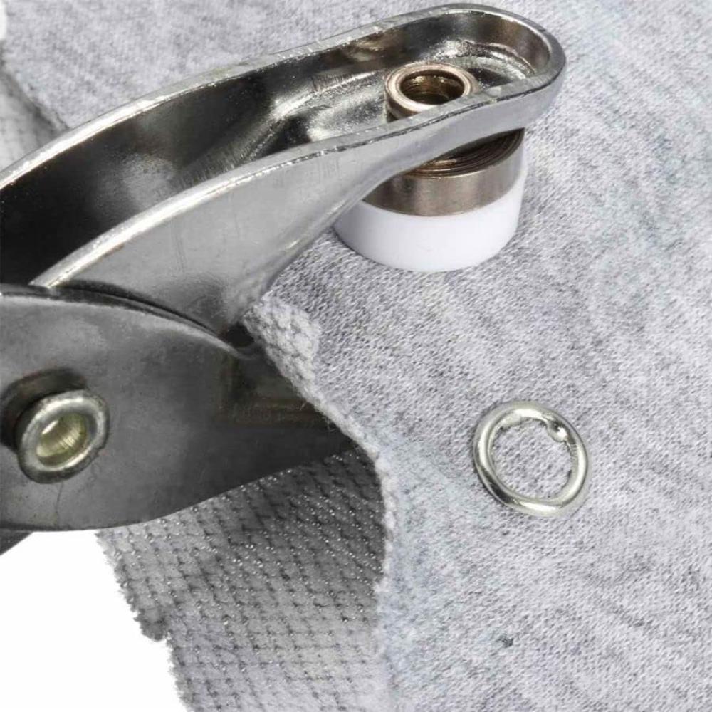 Metal Snap Buttons Kit with Snap Pliers Tool,10 Colors Hollow & Solid Prong Snap Fasteners for Clothing,100PCS Invisible Seamless Buckles Snap Tool