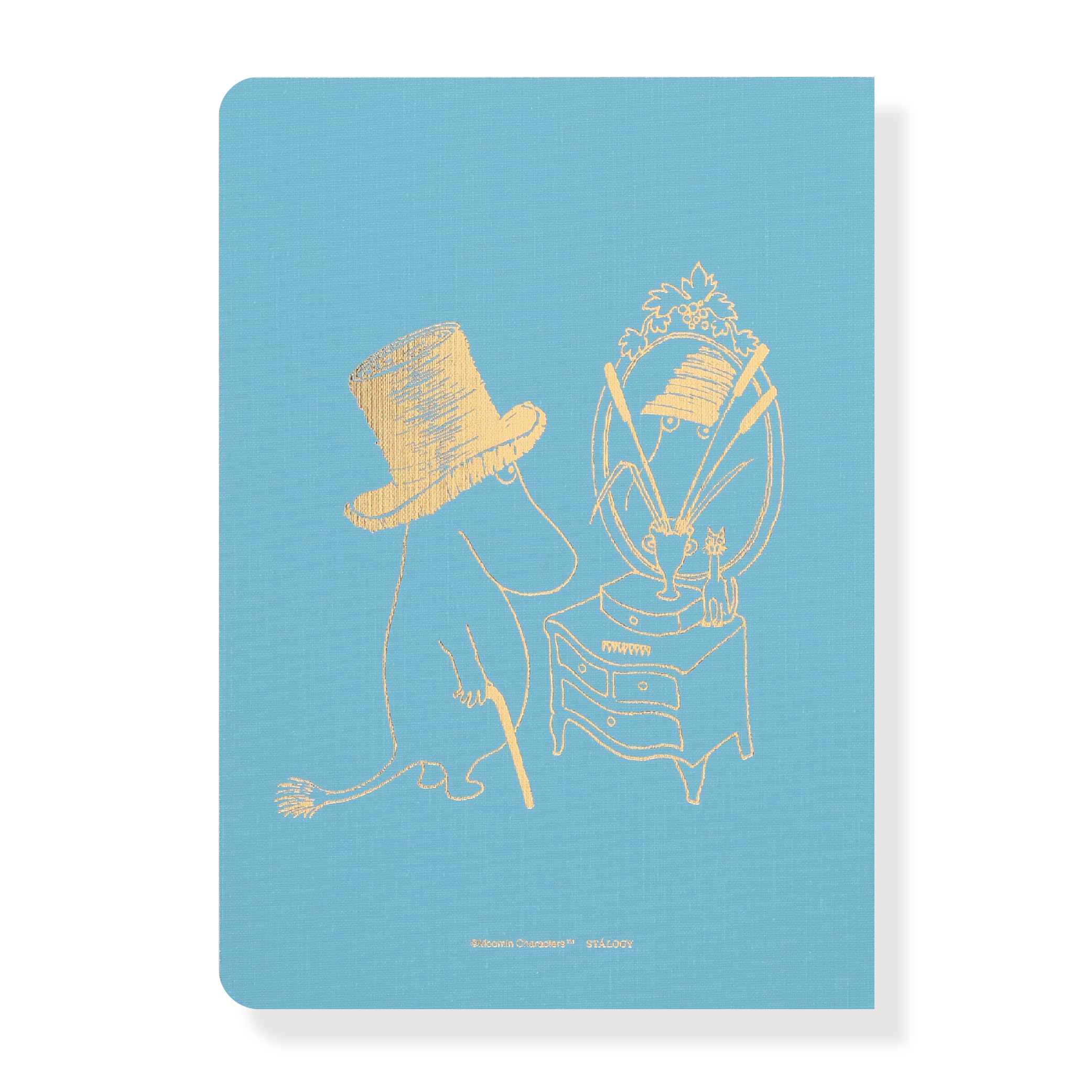 

Nitoms STALOGY Год Муми-троллей SS0096 Блокнот, 1/2 блокнота, B6, Сетка, Синий, синий