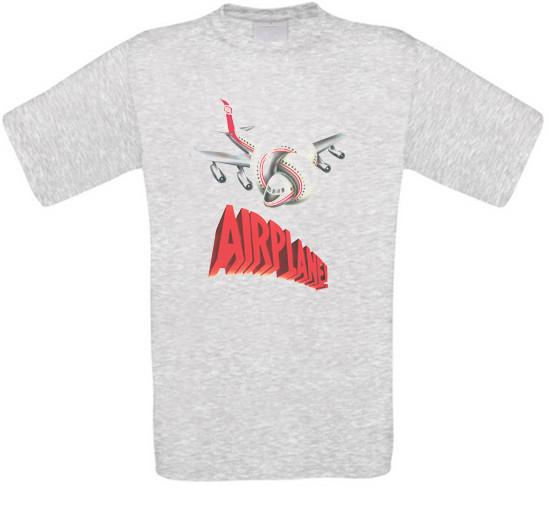 Airplane The Incredible Journey in a Crazy Plane Nielsen T-Shirt XL