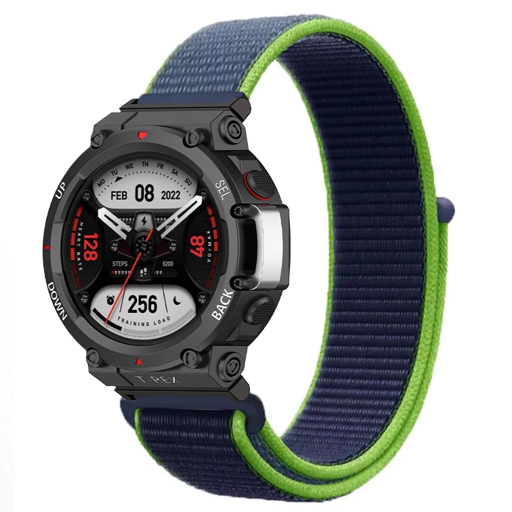 Nylon Loop Strap For Huami Amazfit T-REX 3/2 Smart Watch Band Women Men Bracelet For Amazfit T-Rex/T-Rex Pro Wristband Correa