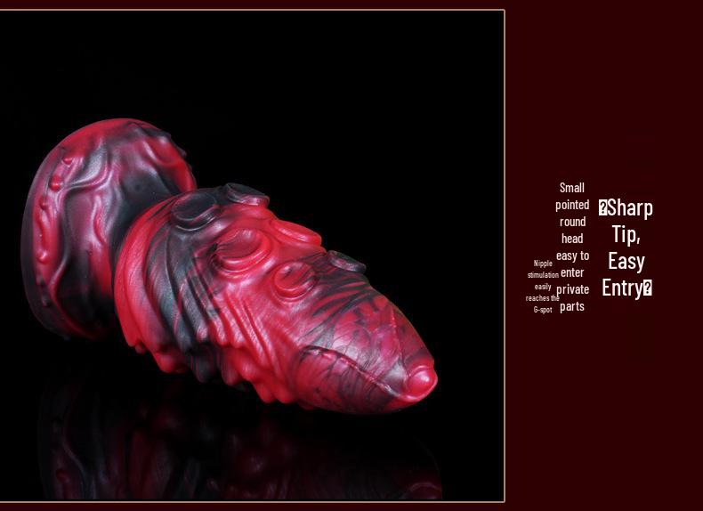 Dildo Anale in Silicone XL per Uso Dilatatore & Masturbatore - Giocattolo Sessuale Erotico SM