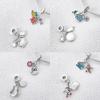 New Christmas Charmscopper Snowman Snowflake Charm Beads Fit Original Bracelets Diy Fine Jewelry Giftfor Women
