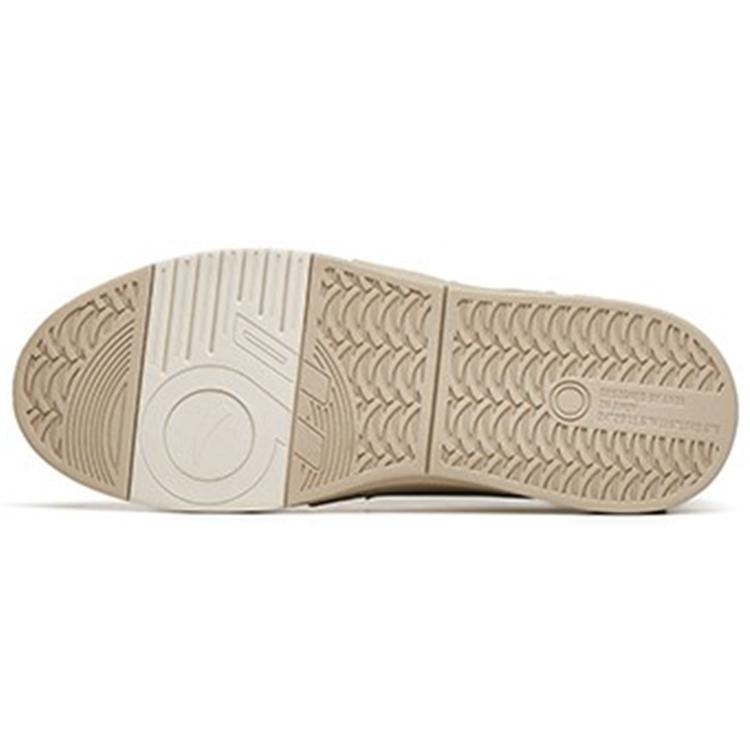 New Anta AT91 Slip-Resistant Cushioning Wear-Resistant Low-Top Skateboard Shoes Men's Gray 912218002-1