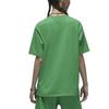Jordan Logo Printed Breathable Round Neck Loose Short Sleeve Drop Shoulder T-Shirt Women T-Shirt Green FJ2511-310