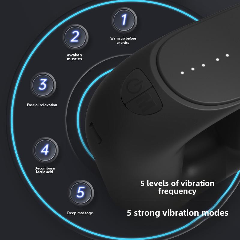 Fascia Ring: Cross-Border Vibrating Massager for Full-Body Muscle Relaxation and Yoga