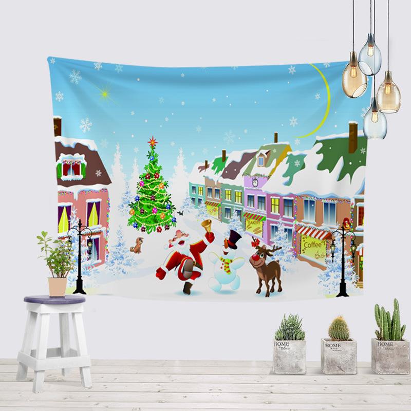 Европейская и американская рождественская серия фоновая ткань настенная ткань настенное — фото 3